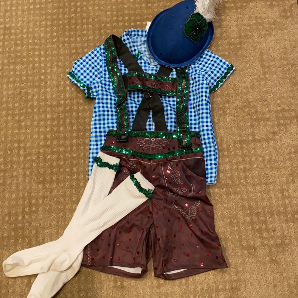 Girls or Boys Farmer Boy Dance or Halloween Costume